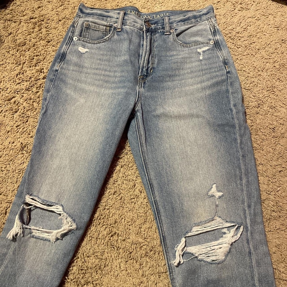 American Eagle Straight Jeans 2 Short